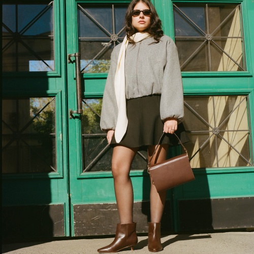 Gala Bag M, dark chocolate | Balagan Studio