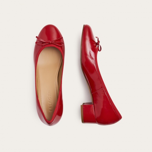 Roza Heels, glossy red | Balagan Studio