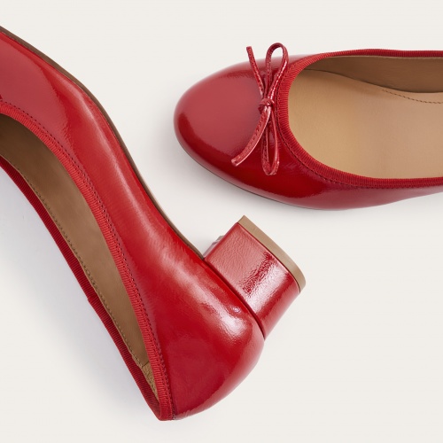 Roza Heels, glossy red | Balagan Studio