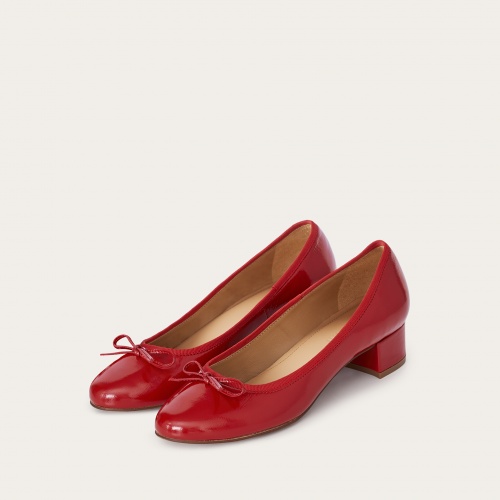 Roza Heels, glossy red | Balagan Studio