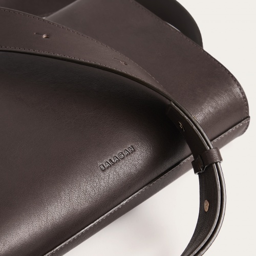 Gala Bag M, dark chocolate OUTLET | Balagan Studio