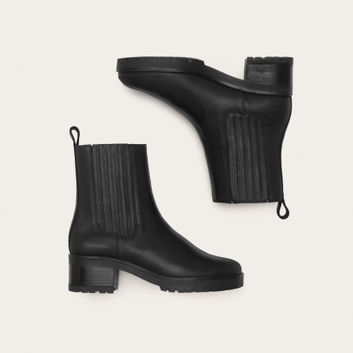 Amida boots, waxed black | Balagan Studio