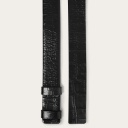  Wide waistline belt, black croce-0 