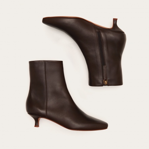 Vivian Boots, deep brown | Balagan Studio