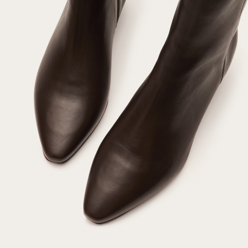 Vivian Boots, deep brown | Balagan Studio