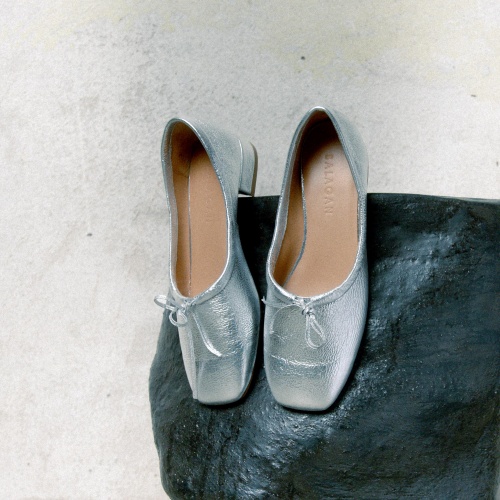 Pina Heels, silver| Balagan Studio