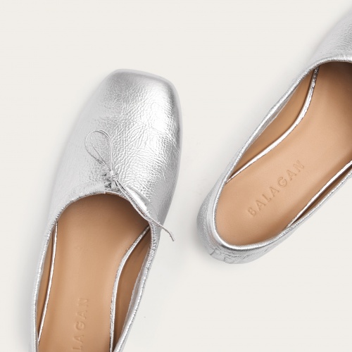 Pina Heels, silver| Balagan Studio