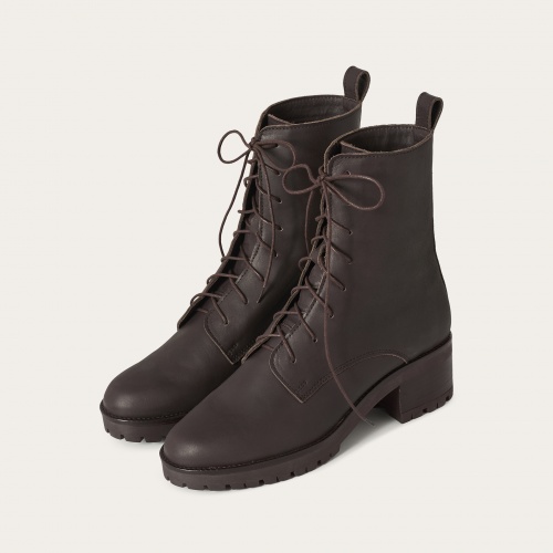 Yehida boots, waxed brown | Balagan Studio