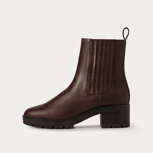 Amida boots, deep brown | Balagan Studio