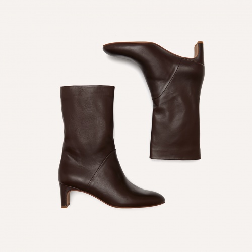 Adina Boots, deep brown | Balagan Studio