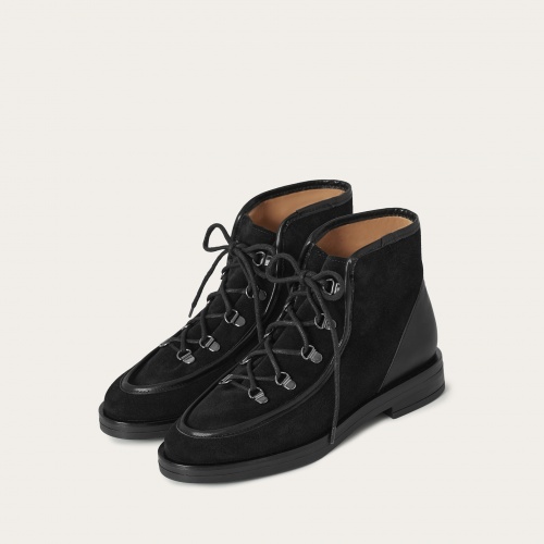 Roe Boots, black velvet| Balagan Studio