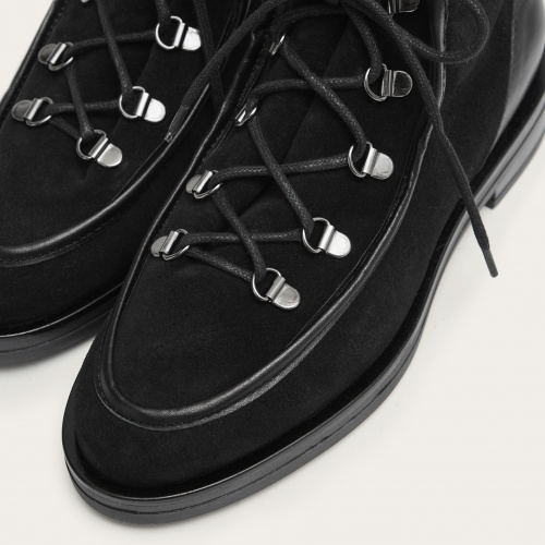 Roe Boots, black velvet| Balagan Studio