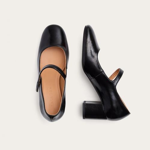 Dora High Heels, glossy black | Balagan Studio