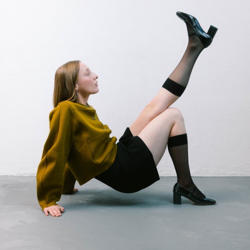 Dora High Heels, glossy black | Balagan Studio