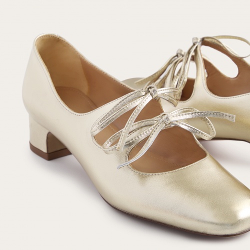 Greta Heels, gold | Balagan Studio