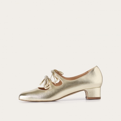Greta Heels, gold | Balagan Studio