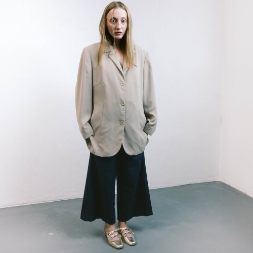 Greta czółenka, złoty | Balagan Studio
