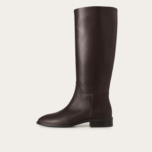 Polo High Boots, deep brown | Balagan Studio