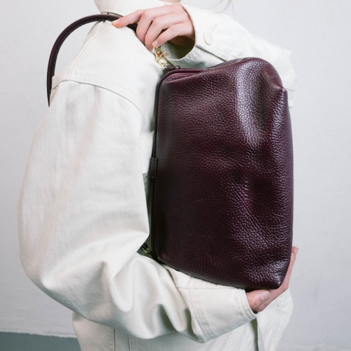 Rofe Bag L, burgundy OUTLET | Balagan Studio