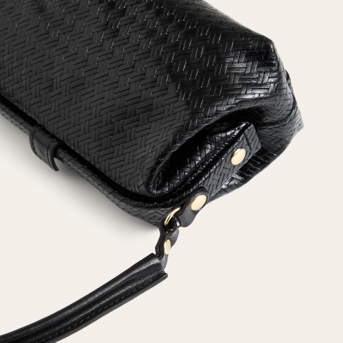 Roha Bag S, black braid OUTLET | Balagan Studio