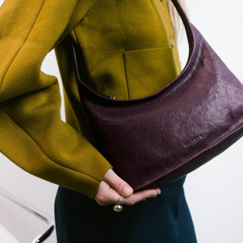 Julia torebka M, burgund OUTLET | Balagan Studio
