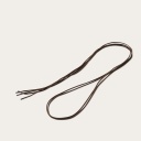 Shoelaces Tzava, deep brown