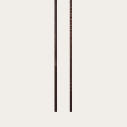 Shoelaces Tefer Flats, brown rustic | Balagan Studio