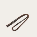 Shoelaces Geva, dark chocolate velvet