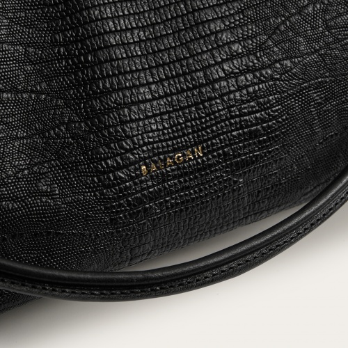 Rofe Bag L, black lizard | Balagan Studio