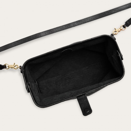 Rofe Bag L, black lizard | Balagan Studio
