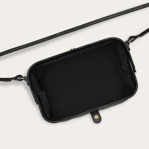 Rofe Bag M, black lizard | Balagan Studio