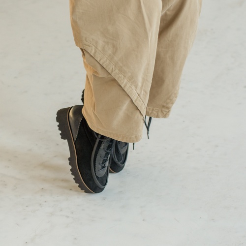 Junko Boots, black velvet OUTLET | Balagan Studio