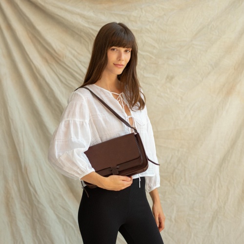 Katef torebka M, ciemny brąz OUTLET | Balagan Studio