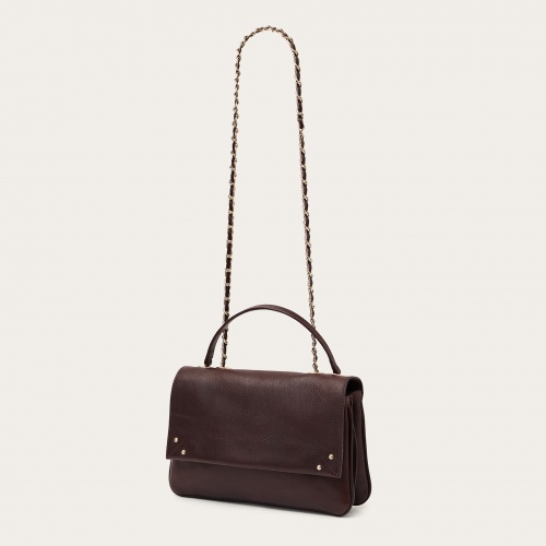 Gabrielle Bag M, deep brown | Balagan Studio