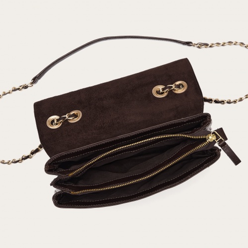 Gabrielle torebka M, ciemny brąz | Balagan Studio