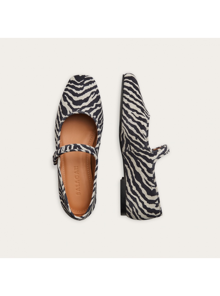 Pass Ballerina, zebra velvet | Balagan Studio