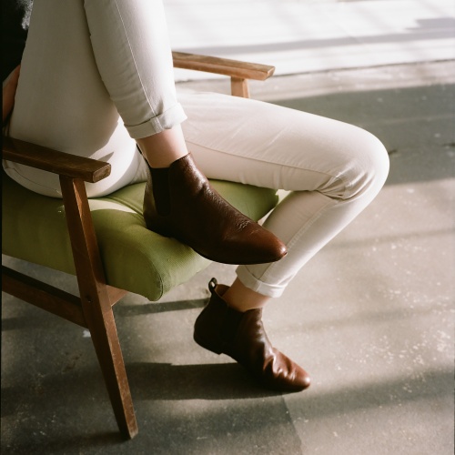 Parsa Chelsea Boots, deep brown | Balagan Studio