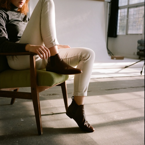 Parsa Chelsea Boots, deep brown | Balagan Studio