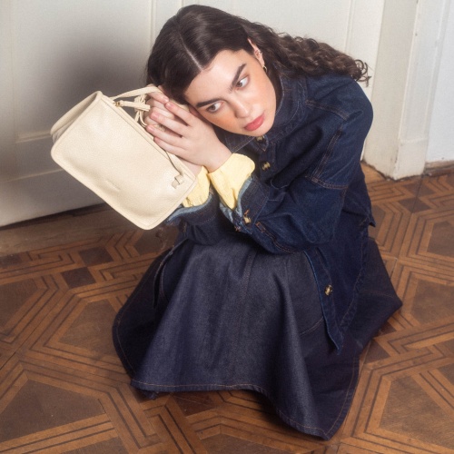 Suzanne torebka S, śmietankowy | Balagan Studio