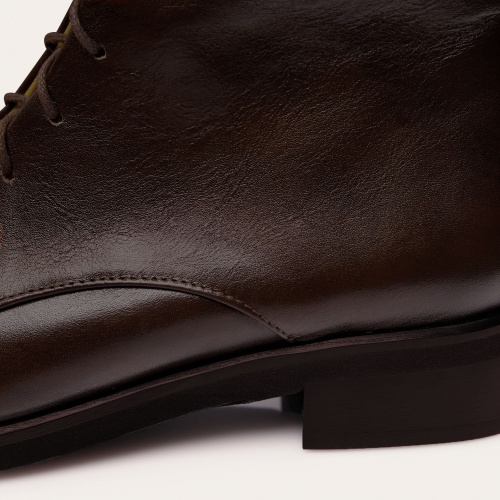 Tzava Boots, deep brown OUTLET | Balagan Studio
