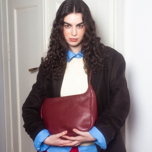Beatrice Bag M, claret | Balagan Studio