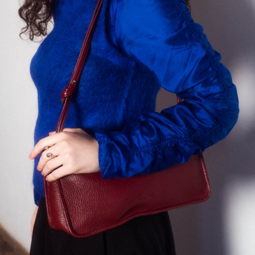 Suzanne torebka M, bordowy | Balagan Studio