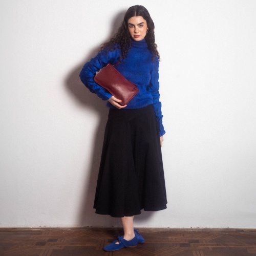 Suzanne Bag M, claret | Balagan Studio