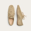 Bowling półbuty, zbożowy welur