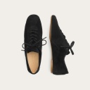 Bowling Flats, black velvet