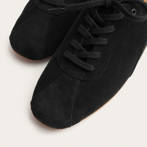 Bowling Flats, black velvet | Balagan Studio