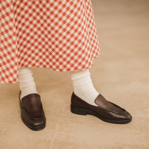 Camila Flats, brown