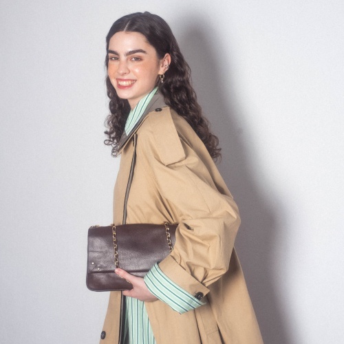 Gabrielle Bag, deep brown