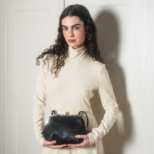 Sicily Bag M, black | Balagan Studio