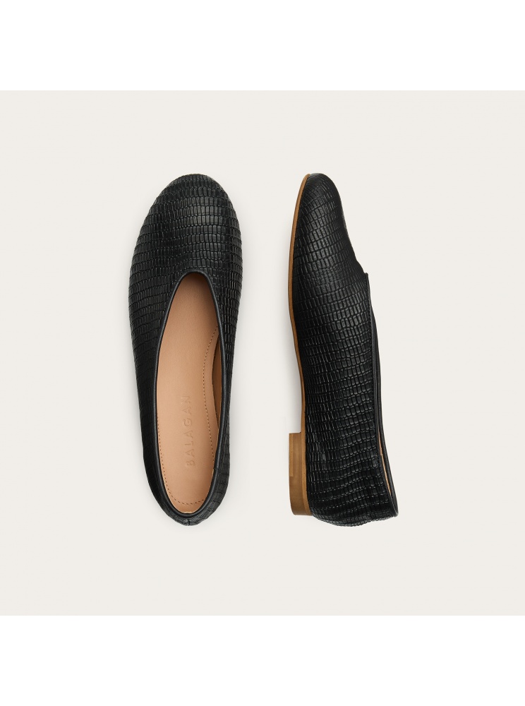 Opera baleriny, czarny wzór jaszczurki | Balagan Studio